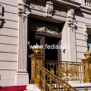 Brass Railing Design For Luxury Villas Jeena Railing Design