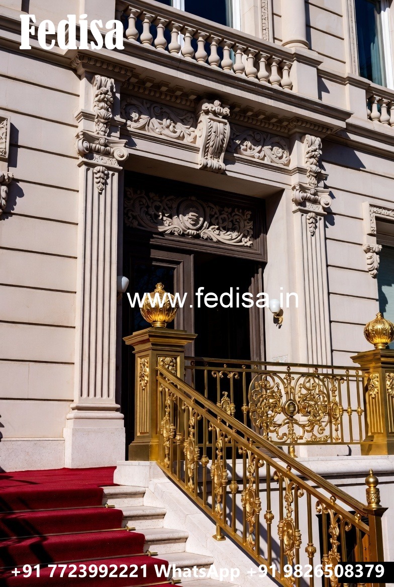 Brass Railing Design For Luxury Villas Jeena Railing Design