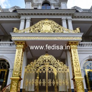 Modern Brass Handrail For Stylish Staircases Railing Mirror Design