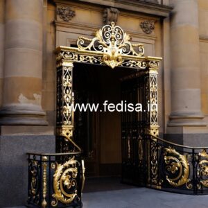 Premium Brass Handrail Design For Staircases Railing Glass Design For Balcony