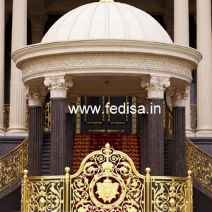 Antique Brass Balcony Railing For Classic Homes Ghar Ki Railing
