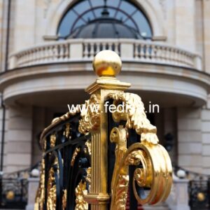 Brass Stair Railing Design For Modern Living Spaces Modern Outdoor Railing