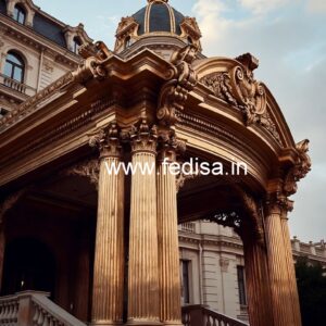 Classic Brass Staircase Railing With Royal Finish Best Railing Design For Balcony
