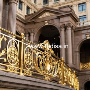 Designer Brass Railing Design With Artistic Finish Railing New Design