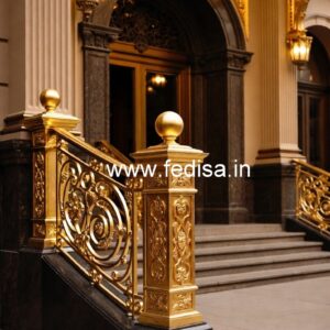 Premium Brass Balcony Railing For Interior Spaces Balcony Design Railing