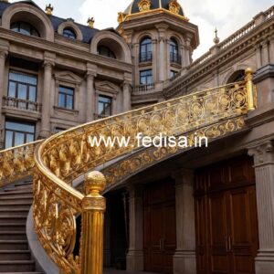 Antique Brass Balcony Railing With Classic Style Home Katheda Design