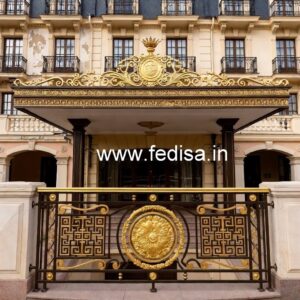 Modern Brass Railing Design For Stylish Spaces Covered Balcony Grill Design