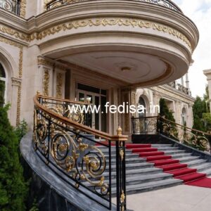 Heavy Duty Brass Railing Design For Durability Aluminum Handrail Design