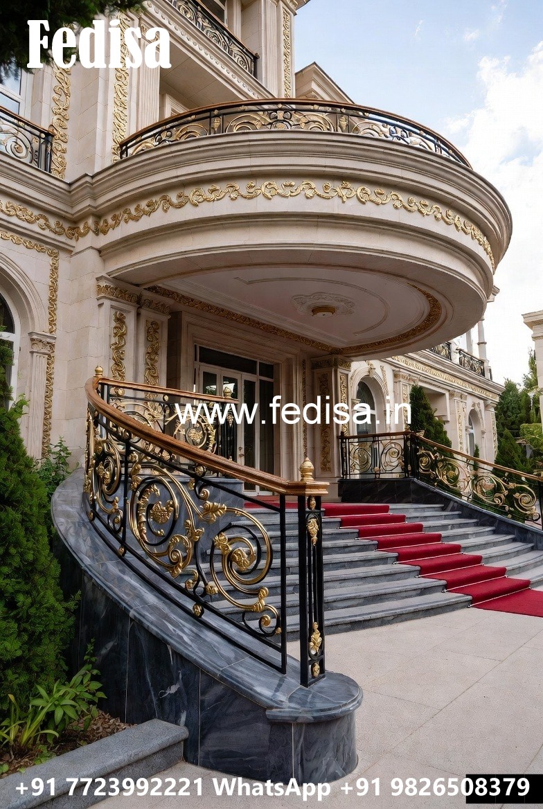 Heavy Duty Brass Railing Design For Durability Aluminum Handrail Design