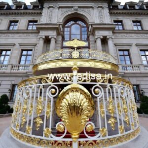 Premium Brass Railing Supplier & Exporter Balcony Grill Glass Design