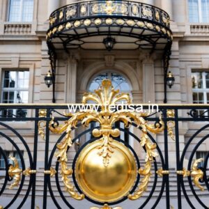 Premium Brass Balcony Railing Design Collection Terrace Handrail Design
