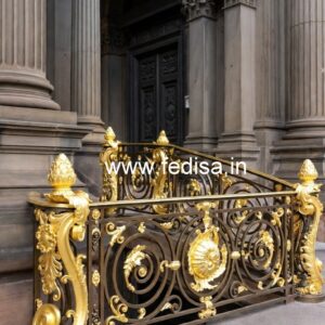 Decorative Brass Balcony Railing Design Ideas Portico Railing Design