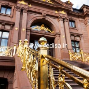 Modern Brass Staircase Railing Design Inspiration Tubular Stair Railings Design