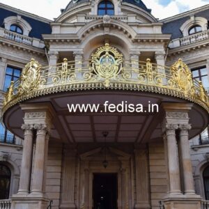 Decorative Brass Balcony Railing For Luxury Homes Railings Design Tubular