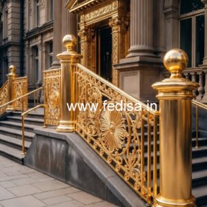 Brass Balcony Railing Design For Luxury Interiors Ss Design Railing