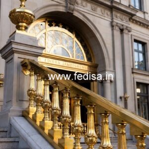 Antique Brass Balcony Railing For Classic Homes Home Railing Design Simple
