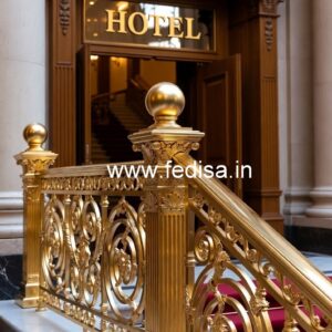 Antique Brass Stair Railing For Classic Homes Price Of Steel Railing For Balcony