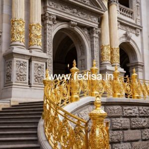 Custom Brass Railing Design For Premium Interiors Chhajje Ki Railing Ki Design