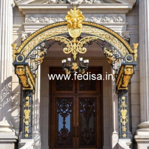 Luxury Brass Balcony Railing For Designer Spaces Square Pipe Railing Design For Stairs