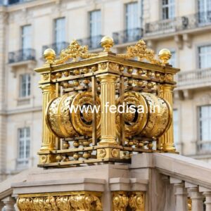 Decorative Brass Balcony Railing For Elegant Homes House Design Railing