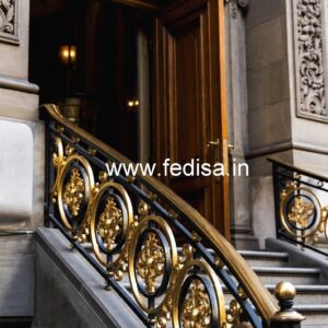 Decorative Brass Staircase Railing For Interior Design Railing Design For Stairs Steel
