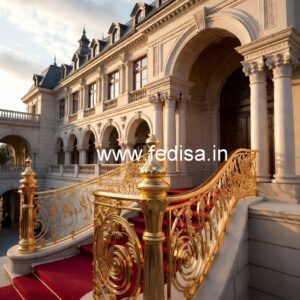 Royal Style Brass Railing Design Ideas Modern House Railing