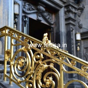 Artistic Brass Railing Design For Interiors Stair Hand Railing Design