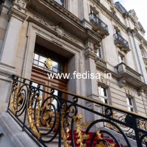 Ornamental Brass Railing Design For Classic Homes Steel Ladder Grill Design