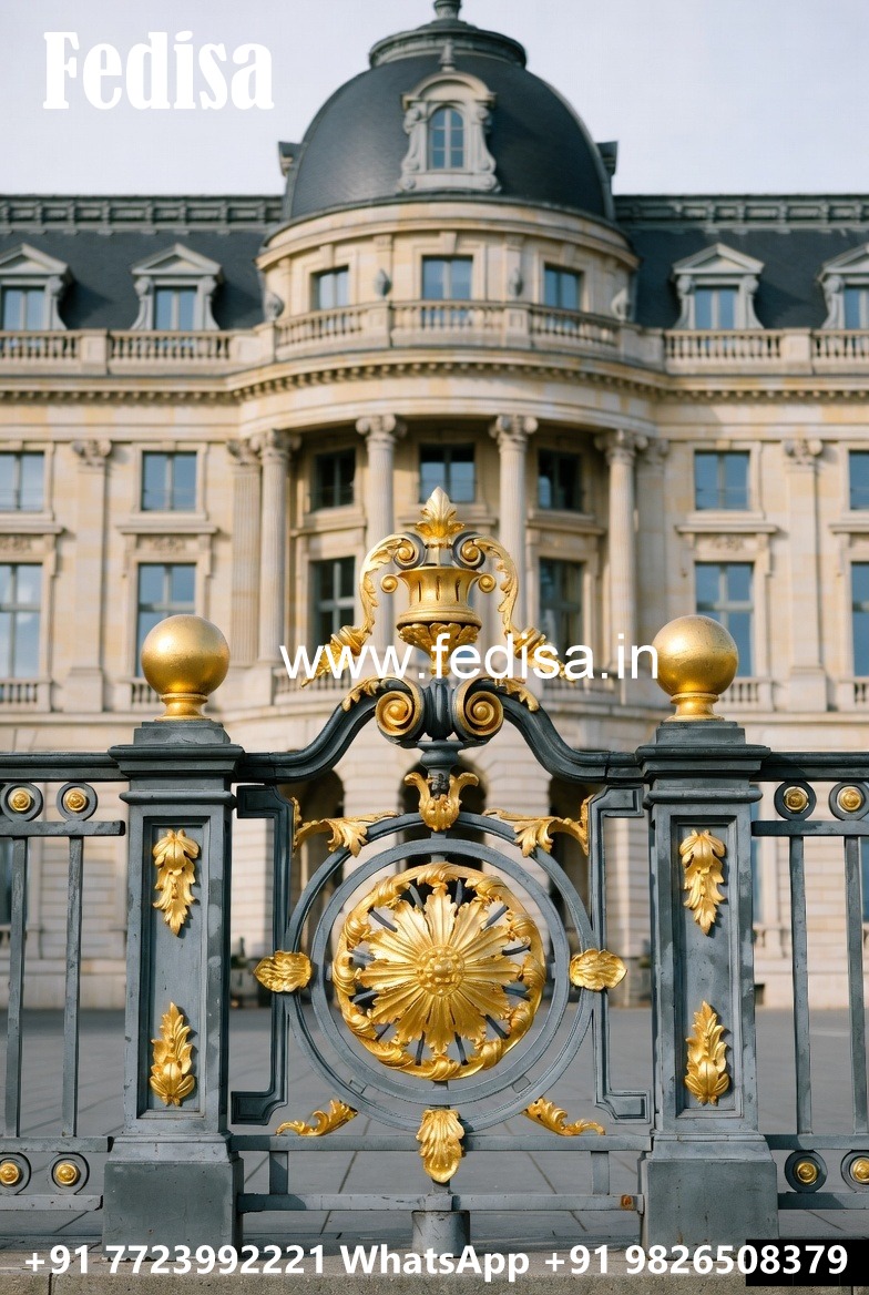 Stylish Brass Railing Design For Interior Decor Lohe Ki Railing Jeene Ki