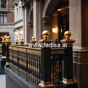 Custom Brass Staircase Railing Design For Homes House Stair Railing Design