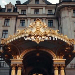 Luxury Brass Handrail For Grand Staircases Ghar Ki Railing Ka Design