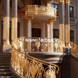 Elegant Brass Railing Design For Interior Projects Staircase Grill Design Ss