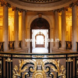 Decorative Brass Railing Design With Unique Patterns Ss Balcony Glass Design