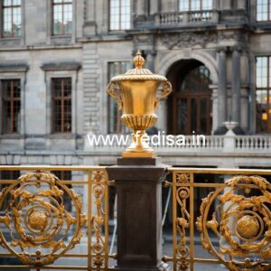 Decorative Brass Balcony Railing For Interior Design Steel Ki Railing Jeene Ki
