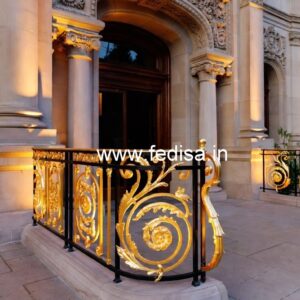 Modern Brass Staircase Railing With Unique Style Stainless Staircase Design