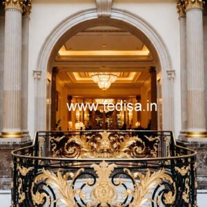 Decorative Brass Stair Railing Design For Villas Top Railing Design For Terrace
