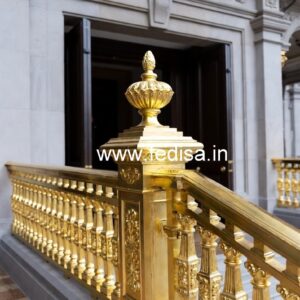 Premium Brass Railing Design For Stylish Homes Square Tube Handrail Design