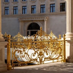 Stylish Brass Handrail Design For Modern Homes Best Iron Railing Design