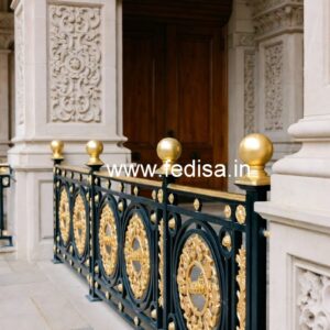 Premium Brass Balcony Railing For Interior Spaces Balcony Design Glass Steel