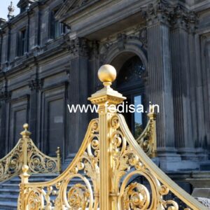 Luxury Brass Handrail Design For Staircase Interiors Railing Design Lohe Ki