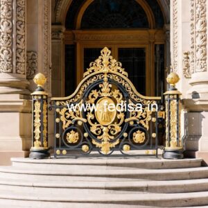 Decorative Brass Staircase Railing With Fine Finish Handrail Stairs Design