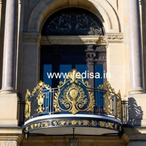 Heavy Duty Brass Railing Design For Durability Pipe Railing Price