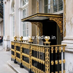 Modern Brass Staircase Railing Design Inspiration Baluster Railing Design