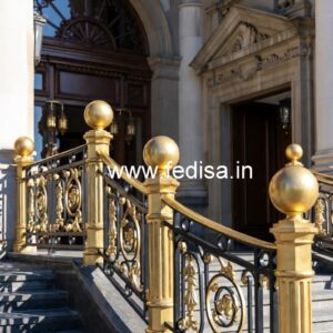 Custom Brass Staircase Railing Design For Homes New Home Front Railing Design