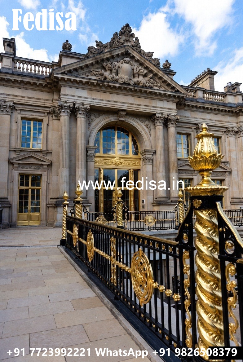 Premium Brass Balcony Railing For Homes Iron Sidhi Railing