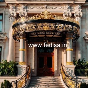 Stylish Brass Staircase Railing Design Railing Design For House Stairs