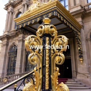 Premium Brass Railing Design For Villas Aluminum Stairs Railing Design