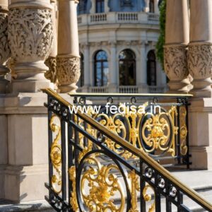 Luxury Brass Balcony Railing Inspiration Modern Metal Railings For Stairs