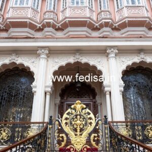 Stylish Brass Stair Railing For Interior Design Steel Railing For Balcony Design