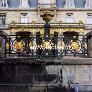 Premium Brass Staircase Railing Collection Railing Latest Design